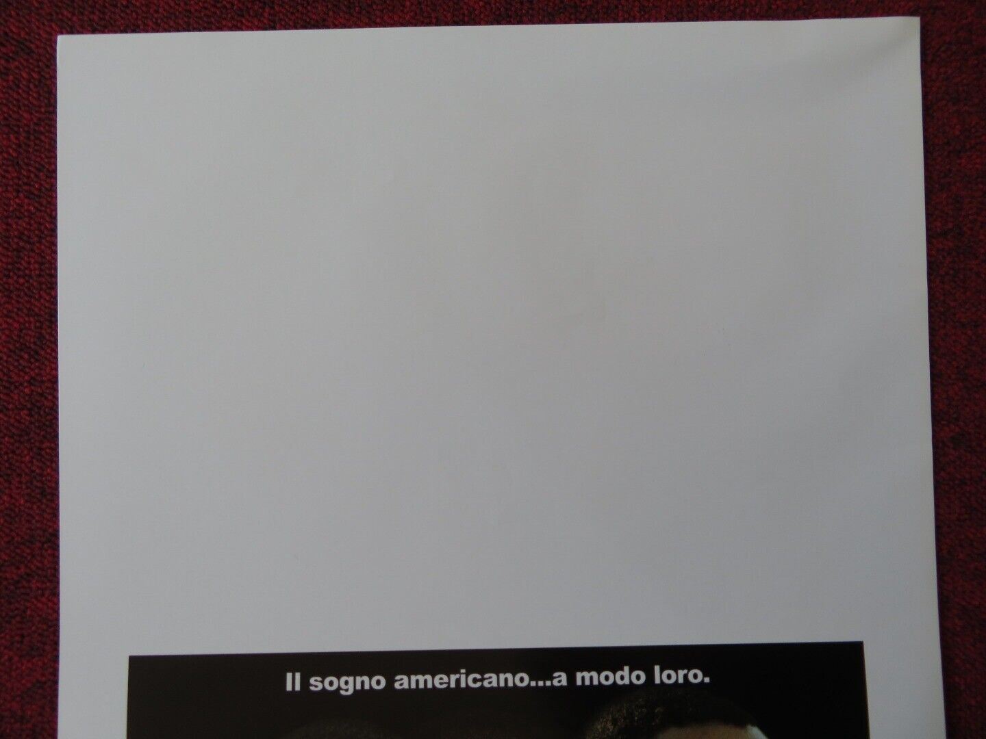 PAID IN FULL ITALIAN LOCANDINA (27.5"x13") POSTER MEKHI PHIFER WOOD HARRIS 2002 Movie posters