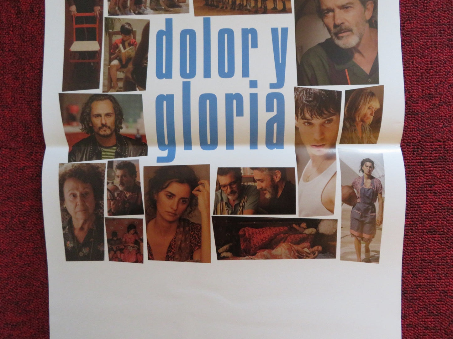 PAIN AND GLORY ITALIAN LOCANDINA POSTER ANTONIO BANDERAS NORA NAVAS 2019 Rendezvous Cinema Movie posters