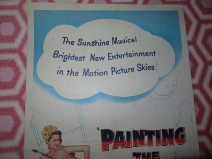 PAINTING THE CLOUDS WITH SUNSHINE US INSERT (14"x 36") POSTER DENNIS MORGAN 51 Movie posters