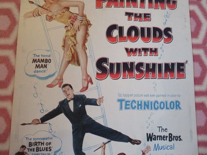 PAINTING THE CLOUDS WITH SUNSHINE US INSERT (14"x 36") POSTER DENNIS MORGAN 51 Movie posters