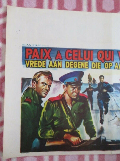 PAIX A CELUI QUI VIENT AU MONDE/Mir vkhodyashchemu BELGIUM (14"x 20.5") POSTER Movie posters