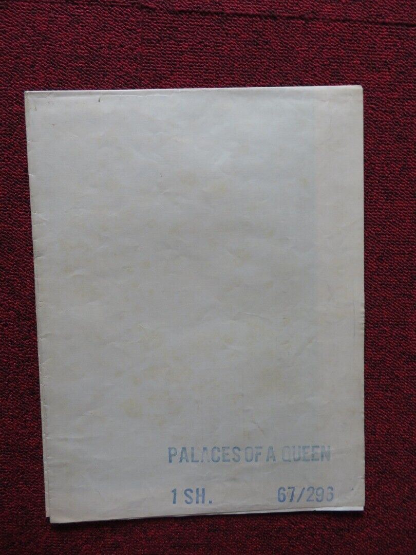 PALACES OF A QUEEN FOLDED US ONE SHEET POSTER MICHAEL REDGRAVE 1967 Movie posters