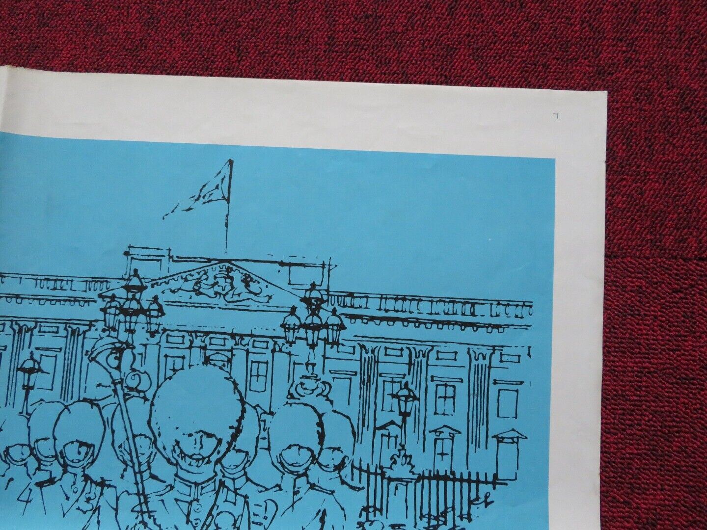 PALACES OF A QUEEN FOLDED US ONE SHEET POSTER MICHAEL REDGRAVE 1967 Movie posters