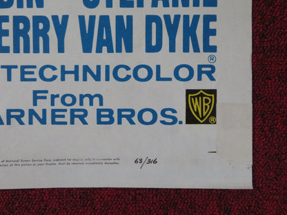 PALM SPRINGS WEEKEND FOLDED US ONE SHEET POSTER TROY DONAHUE CONNIE STEVENS 1963 Rendezvous Cinema Movie posters