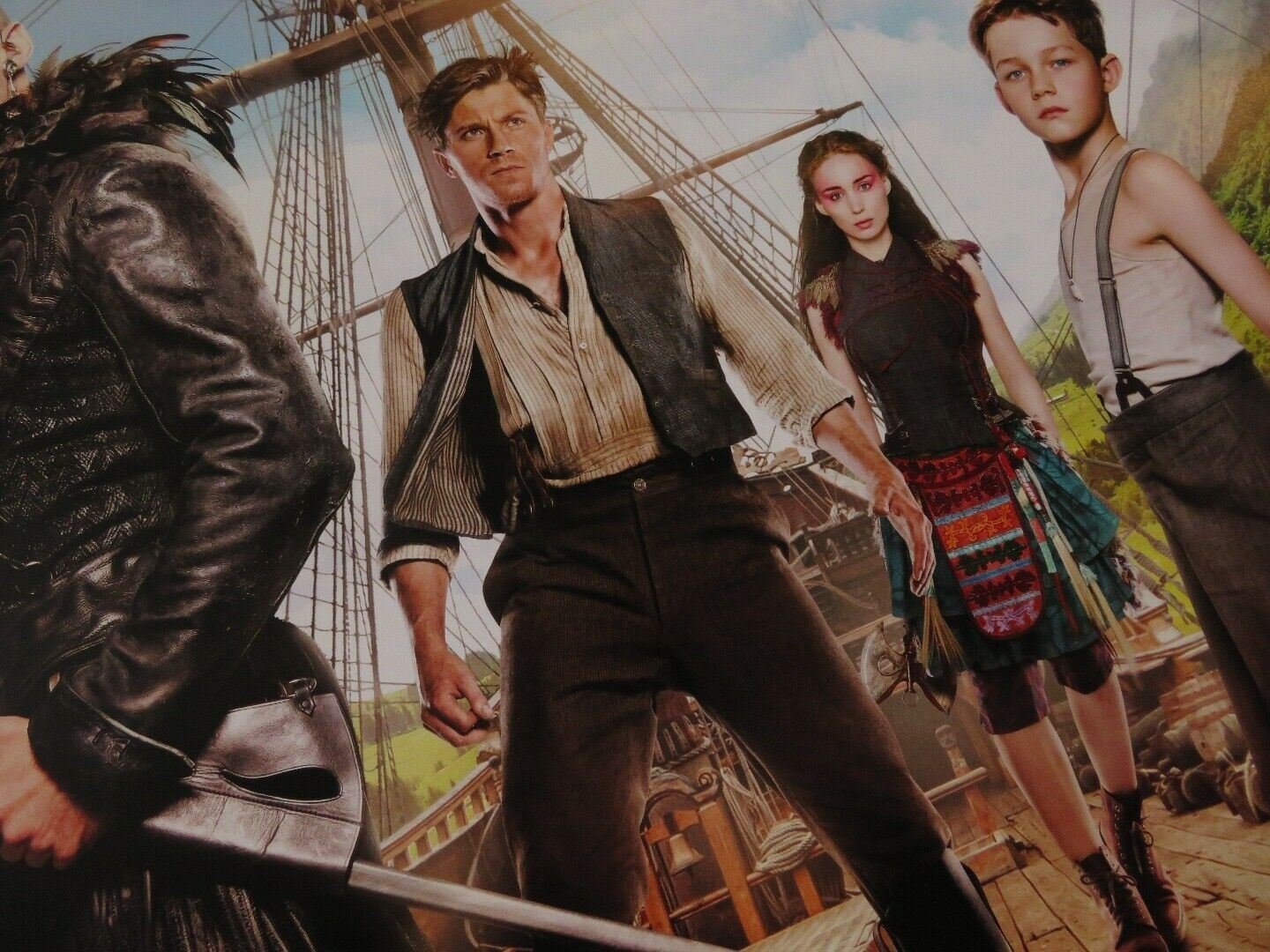 PAN US ONE SHEET ROLLED POSTER HUGH JACKMAN GARRETT HEDLUND 2015 Movie posters