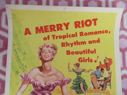 PANAMA SAL US INSERT (14"x 36") POSTER ELENA VERDUGO EDWARD KEMMER 1957 Movie posters