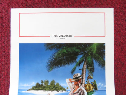 PANAMA SUGAR ITALIAN LOCANDINA POSTER SCOTT PLANK OLIVER REED 1990 Rendezvous Cinema Movie posters