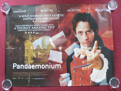 PANDAEMONIUM UK QUAD ROLLED POSTER LINUS ROACHE JOHN HANNAH 2000 Rendezvous Cinema Movie posters