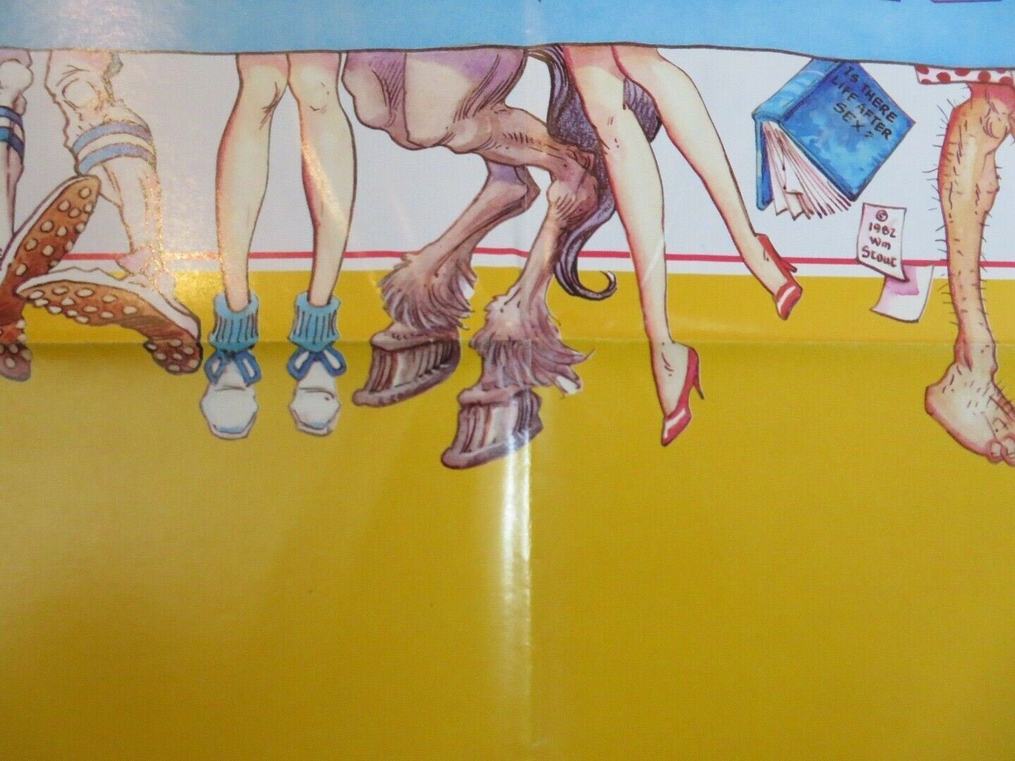 PANDEMONIUM COMEDY POSTER US ONE SHEET POSTER FOLDED C KANE PEE - WEE HERMAN Rendezvous Cinema Movie posters