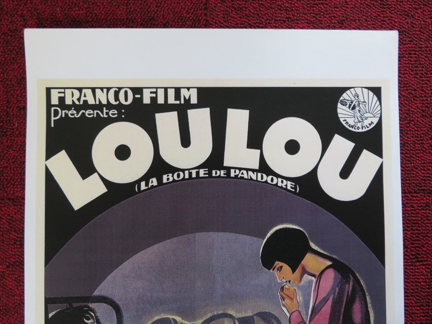 PANDORA'S BOX REPRODUCTION PHOTO LOUISE BROOKS FRITZ KORTNER 1929 Rendezvous Cinema Movie posters