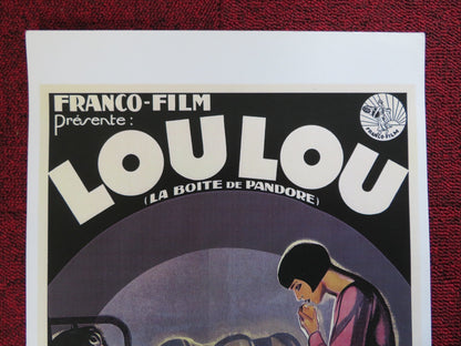 PANDORA'S BOX REPRODUCTION PHOTO LOUISE BROOKS FRITZ KORTNER 1929 Rendezvous Cinema Movie posters