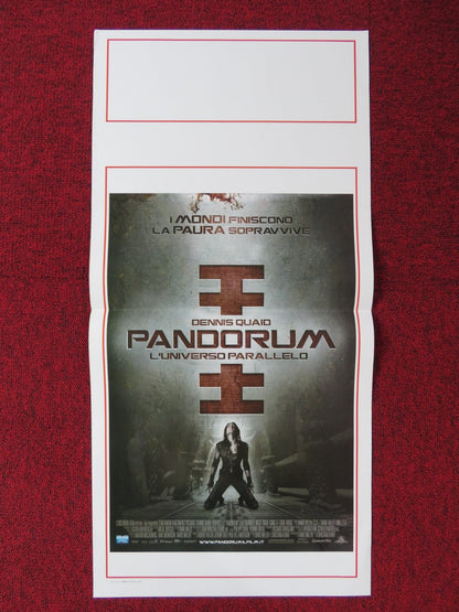 PANDORUM ITALIAN LOCANDINA POSTER DENNIS QUAID BEN FOSTER 2009 Rendezvous Cinema Movie posters