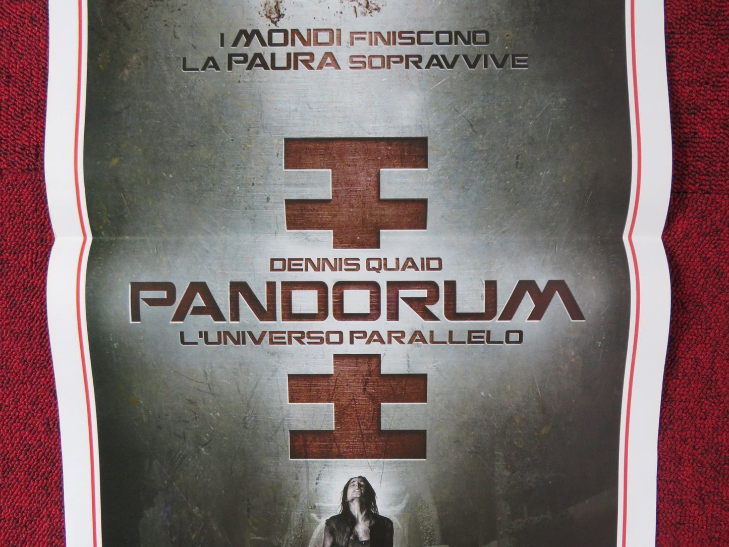PANDORUM ITALIAN LOCANDINA POSTER DENNIS QUAID BEN FOSTER 2009 Rendezvous Cinema Movie posters