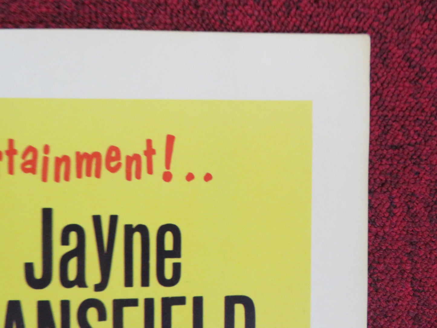 PANIC BUTTON US HALF SHEET (22"x 28") POSTER MAURICE CHEVALIER E. PARKER 1964 Rendezvous Cinema Movie posters