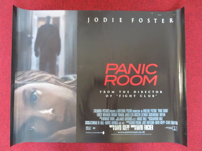 PANIC ROOM UK QUAD (30"x 40") ROLLED POSTER JODIE FOSTER KRISTEN STEWART 2002 Rendezvous Cinema Movie posters
