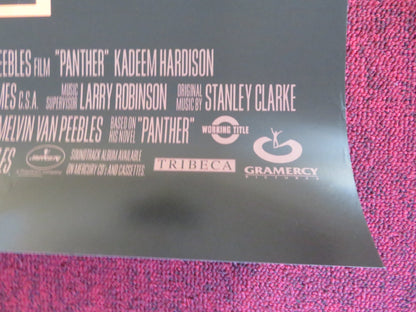PANTHER US ONE SHEET ROLLED POSTER KADEEM HARDISON JOE DON BAKER 1995 Rendezvous Cinema Movie posters
