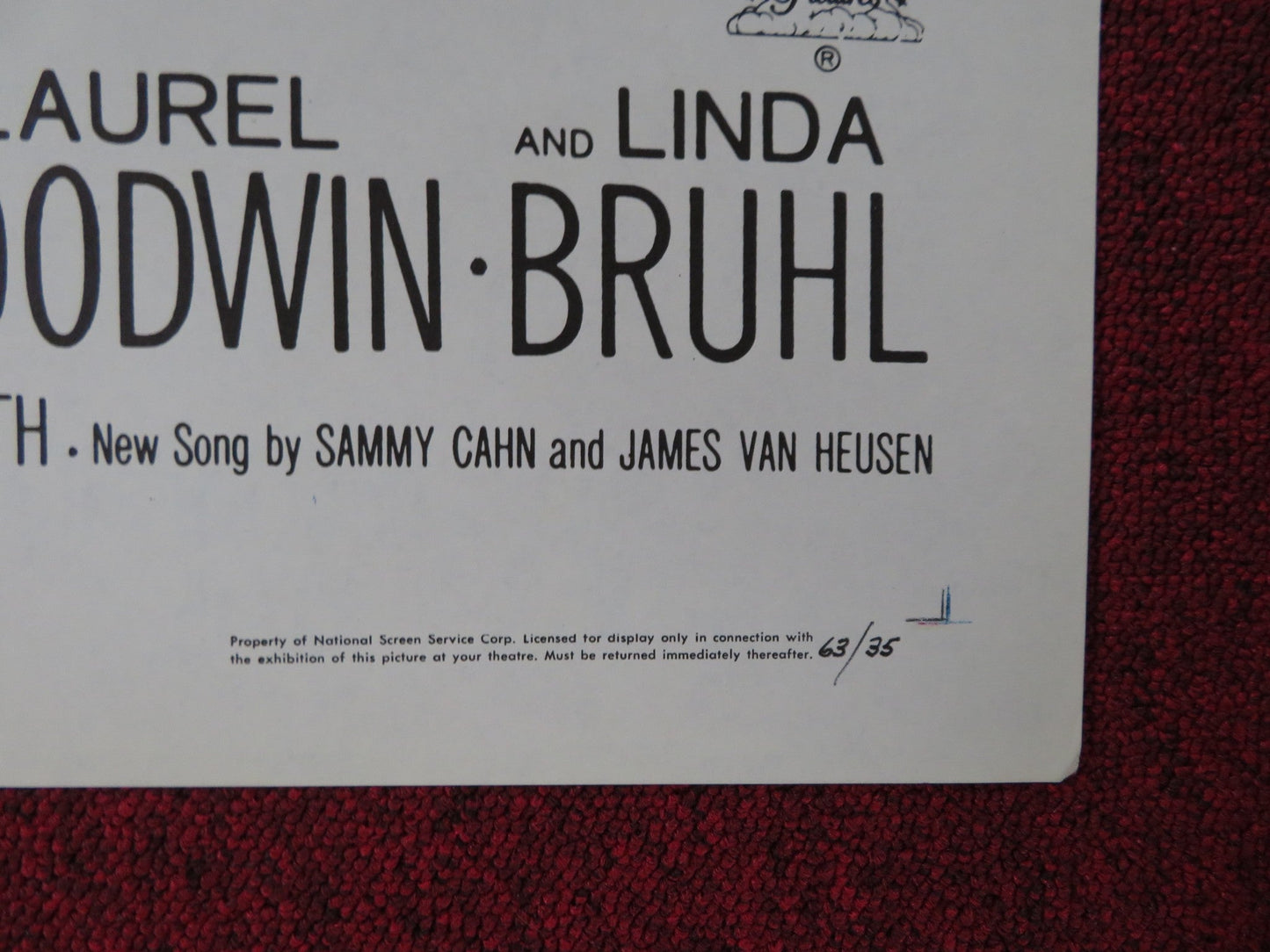 PAPA'S DELICATE CONDITION FOLDED US ONE SHEET POSTER JACKIE GLEASON 1963 Rendezvous Cinema Movie posters