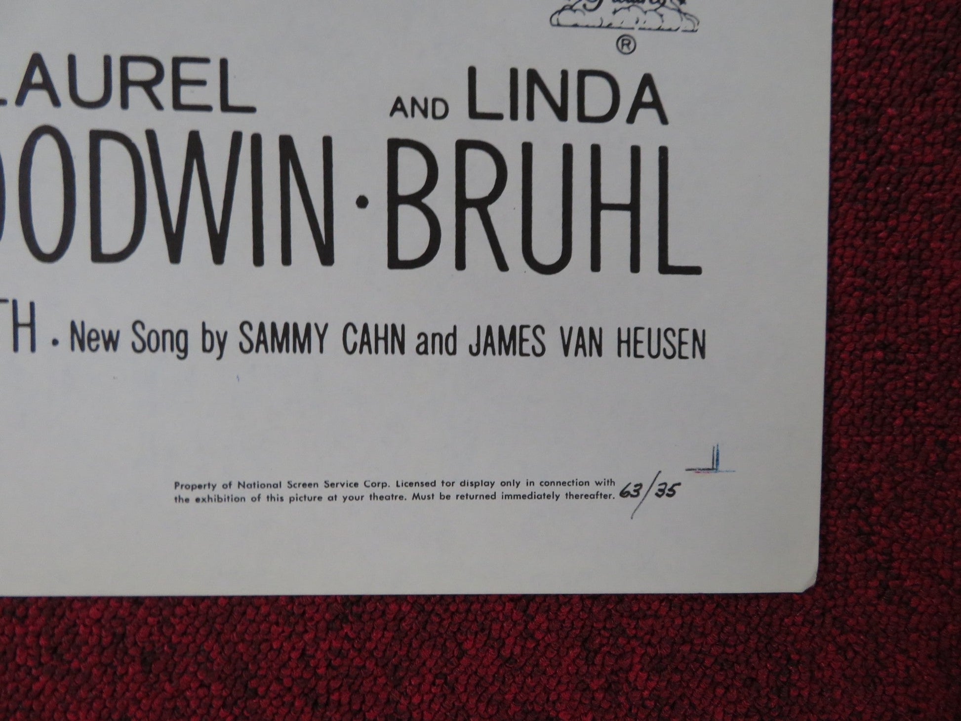 PAPA'S DELICATE CONDITION FOLDED US ONE SHEET POSTER JACKIE GLEASON 1963 Rendezvous Cinema Movie posters