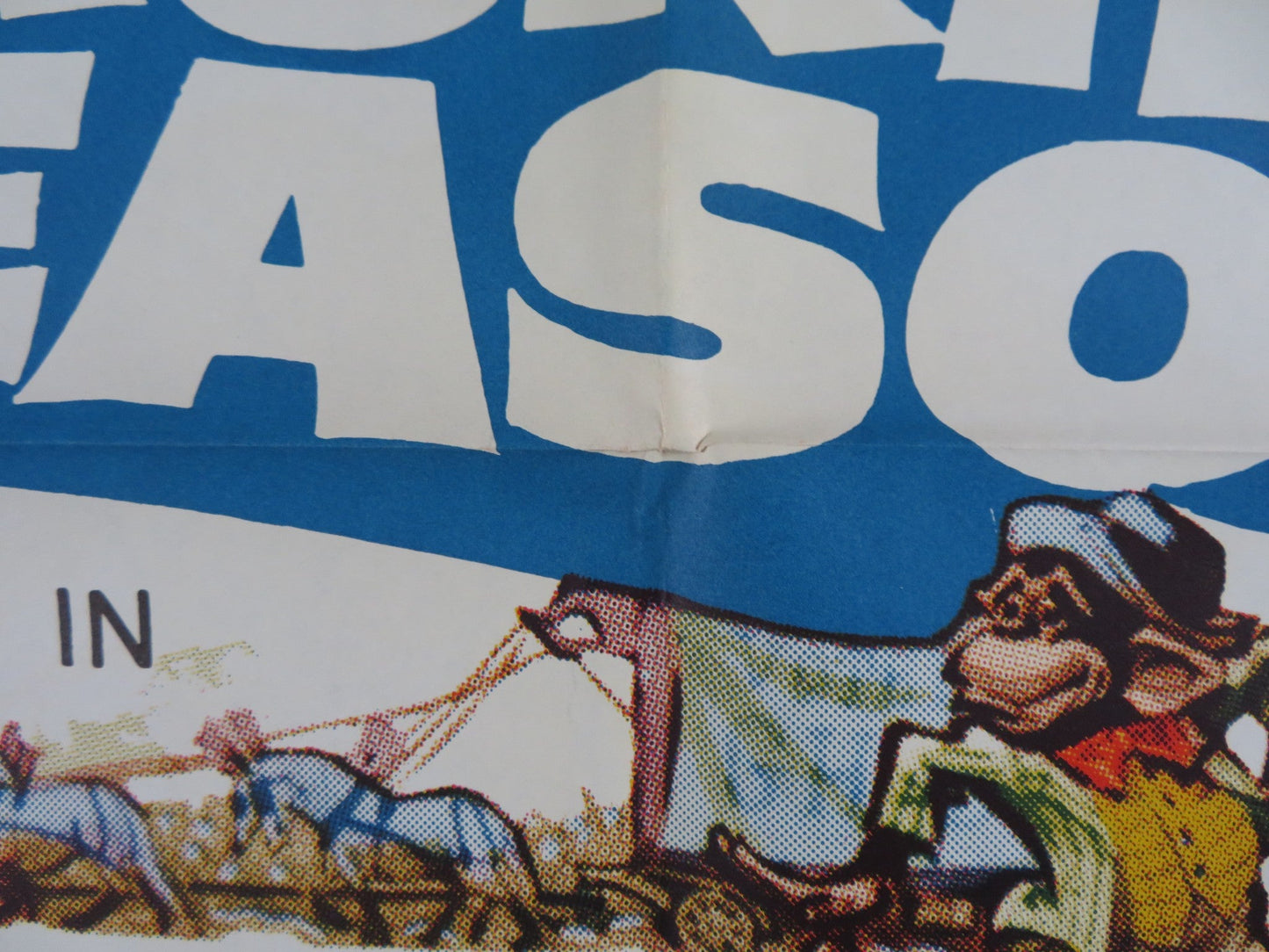 PAPA'S DELICATE CONDITION FOLDED US ONE SHEET POSTER JACKIE GLEASON 1963 Rendezvous Cinema Movie posters