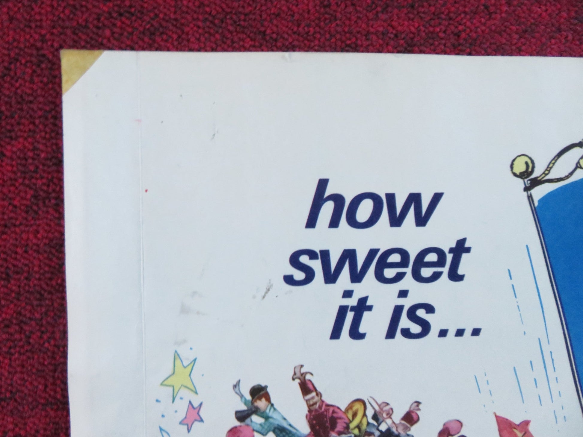 PAPA'S DELICATE CONDITION HALF SHEET (22"x 28") POSTER JACKIE GLEESON 1963 Rendezvous Cinema Movie posters