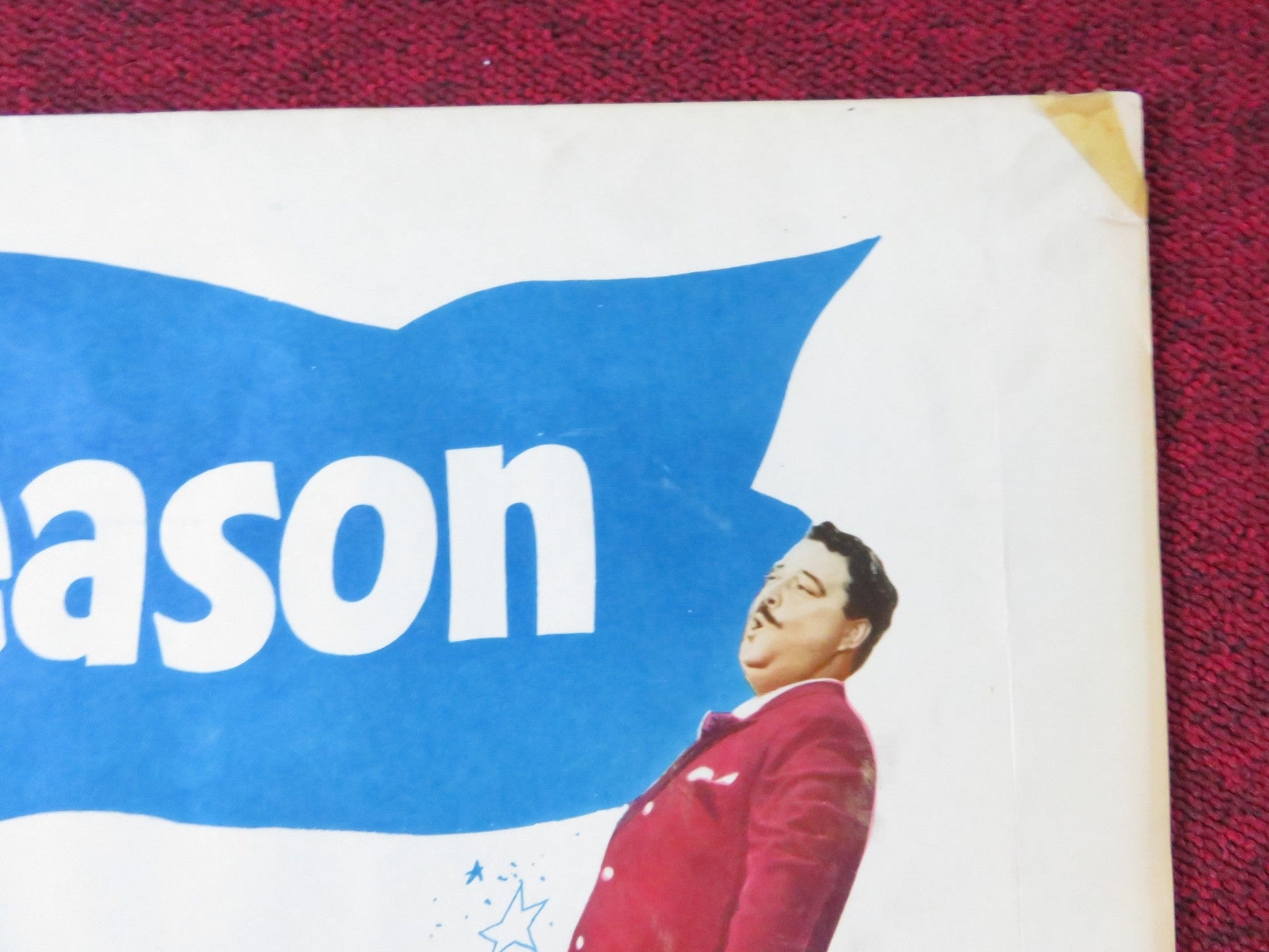 PAPA'S DELICATE CONDITION HALF SHEET (22"x 28") POSTER JACKIE GLEESON 1963 Rendezvous Cinema Movie posters