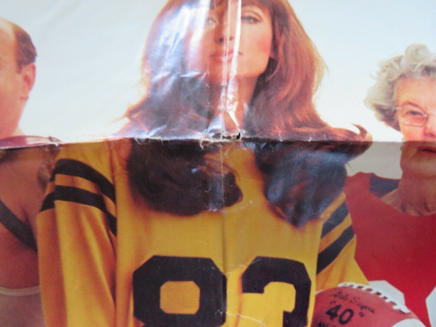 PAPER LION FOLDED US ONE SHEET POSTER ALAN ALDA LAUREN HUTTON 1968 Movie posters