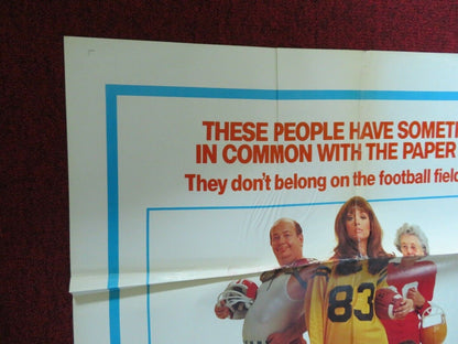 PAPER LION FOLDED US ONE SHEET POSTER ALAN ALDA LAUREN HUTTON 1968 Movie posters