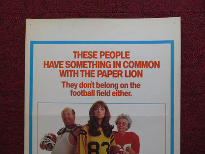 PAPER LION US INSERT (14"x 36") POSTER ALAN ALDA 1968 Rendezvous Cinema Movie posters