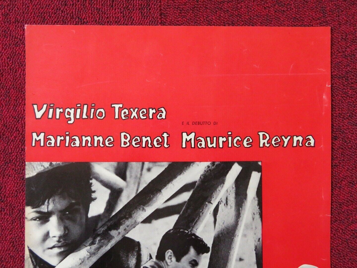 PAQUITO / The Boy Who Stole a Million ITALIAN LOCANDINA (27"x12") POSTER 1961 Movie posters