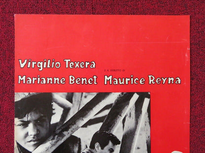 PAQUITO / The Boy Who Stole a Million ITALIAN LOCANDINA (27"x12") POSTER 1961 Movie posters