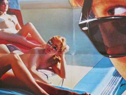 PARADISE MOTEL FOLDED US ONE SHEET POSTER GARY HERSHBERGER ROBERT KRANTZ 1985 Movie posters