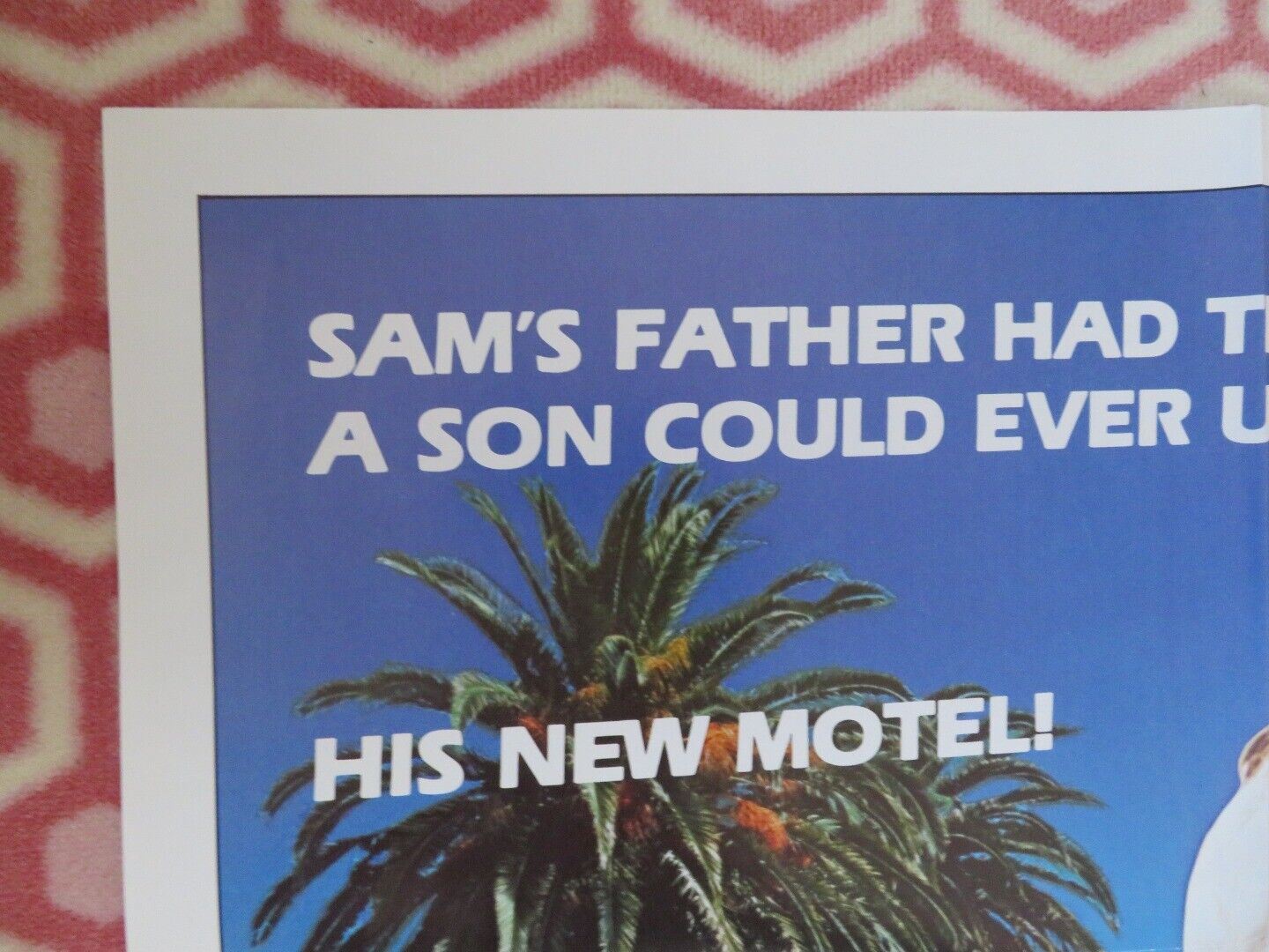 PARADISE MOTEL FOLDED US ONE SHEET POSTER GARY HERSHBERGER ROBERT KRANTZ 1985 Movie posters