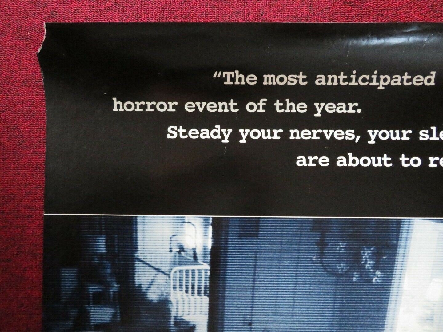 PARANORMAL ACTIVITY 2 US ONE SHEET ROLLED POSTER TOD WILLIAMS 2010 Movie posters