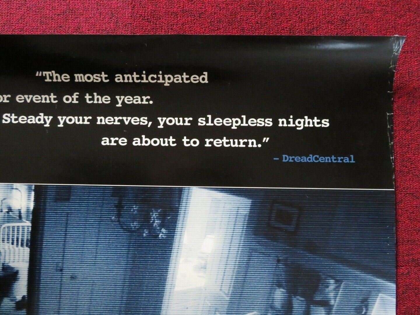 PARANORMAL ACTIVITY 2 US ONE SHEET ROLLED POSTER TOD WILLIAMS 2010 Movie posters