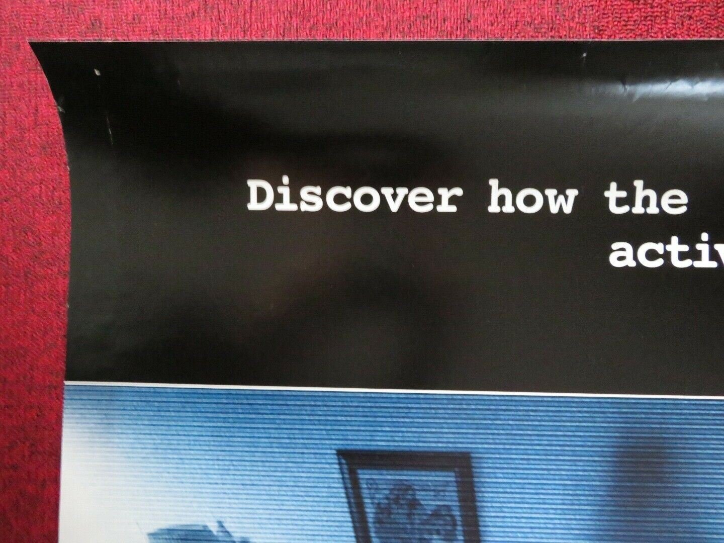 PARANORMAL ACTIVITY 3 US ONE SHEET ROLLED POSTER HENRY JOOST ARIEL SCHULMAN 2011 Movie posters