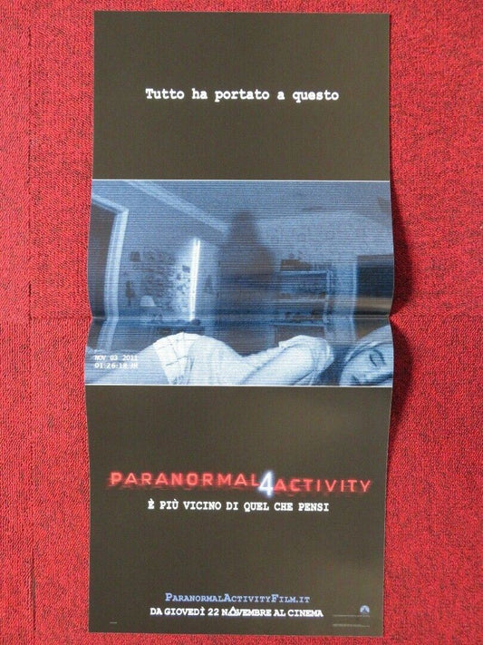 PARANORMAL ACTIVITY 4 ITALIAN LOCANDINA (26.5"x12.5") POSTER KATHRYN NEWTON '12 Movie posters