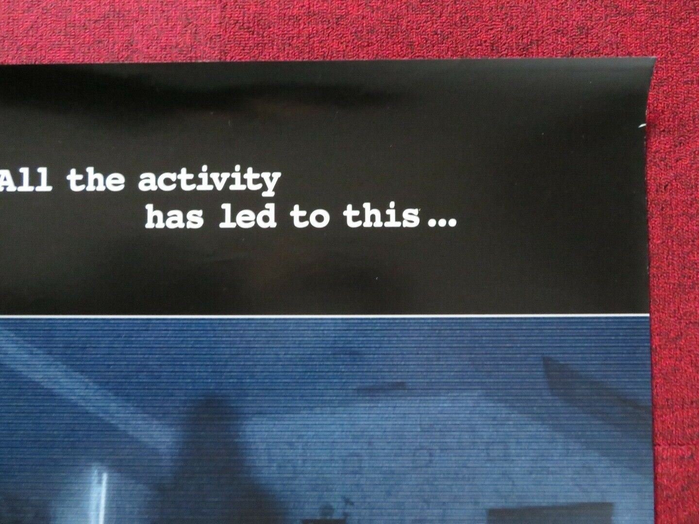 PARANORMAL ACTIVITY 4 US ONE SHEET ROLLED POSTER HENRY JOOST ARIEL SCHULMAN 2012 Movie posters