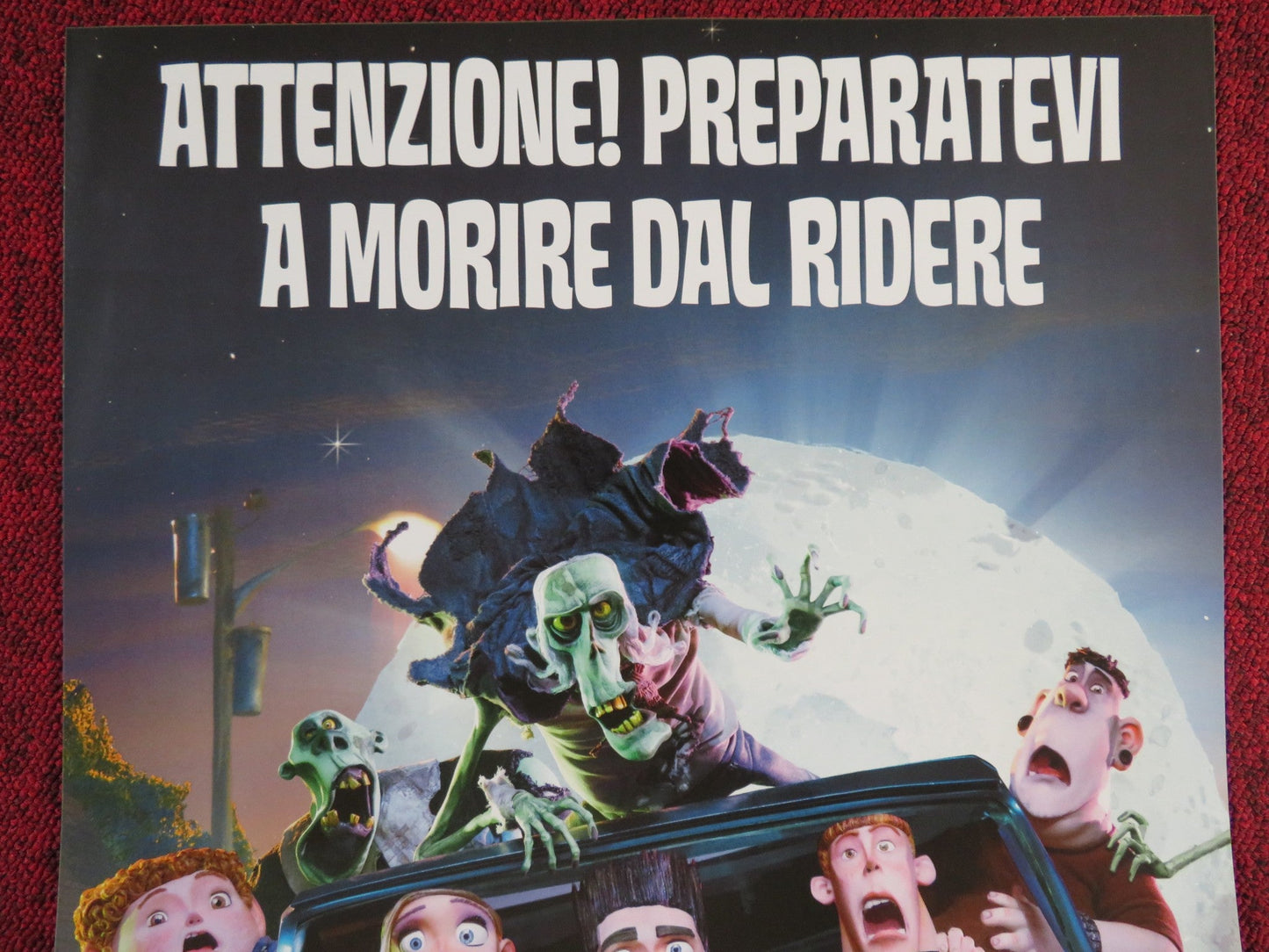 PARANORMAN ITALIAN LOCANDINA POSTER CASEY AFFLECK ANNA KENDRICK 2012 Rendezvous Cinema Movie posters