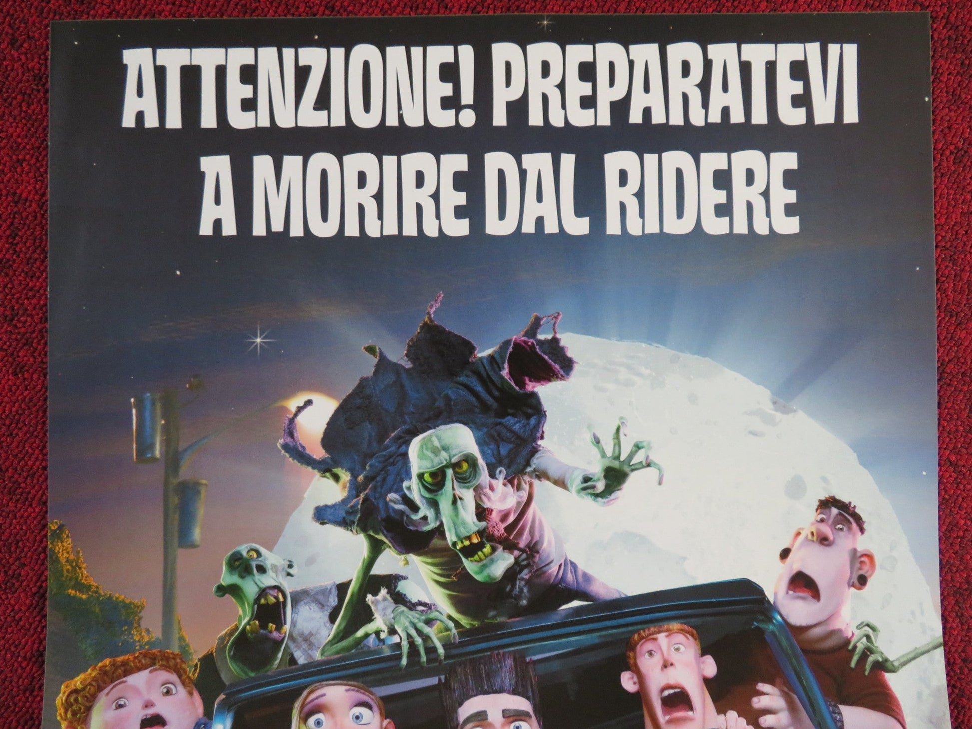 PARANORMAN ITALIAN LOCANDINA POSTER CASEY AFFLECK ANNA KENDRICK 2012 Rendezvous Cinema Movie posters