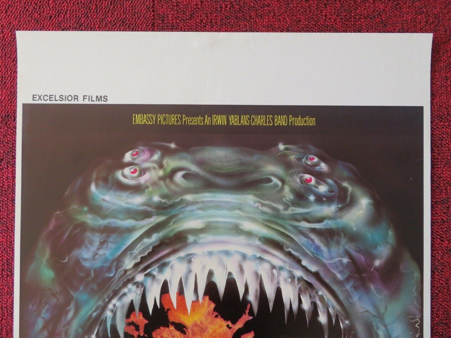 PARASITE BELGIUM (21"x14") POSTER ROBERT GLAUDINI DEMI MOORE 1982 Movie posters