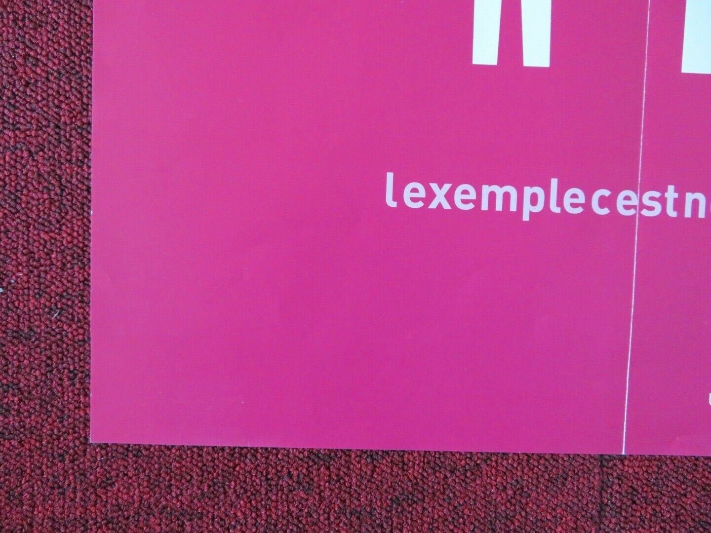 PARENT POSTER BELGIUM (16.5"x 23.5) POSTER - Rendezvous Cinema