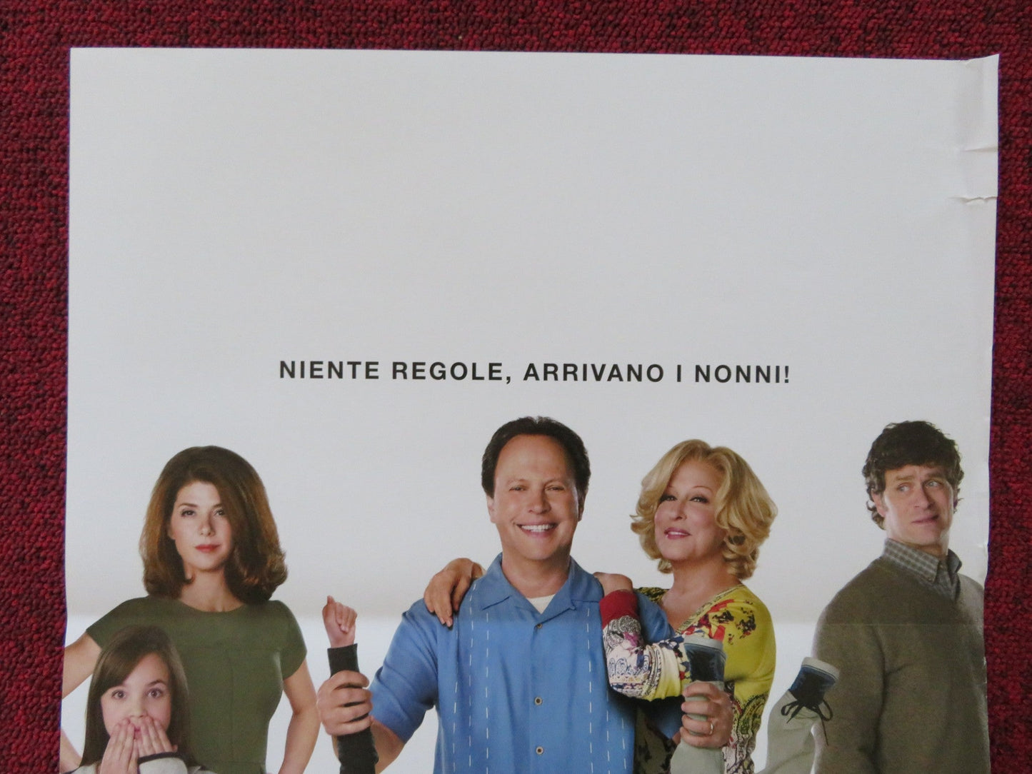 PARENTAL GUIDANCE ITALIAN LOCANDINA POSTER BILLY CRYSTAL BETTE MIDLER 2012 Rendezvous Cinema Movie posters