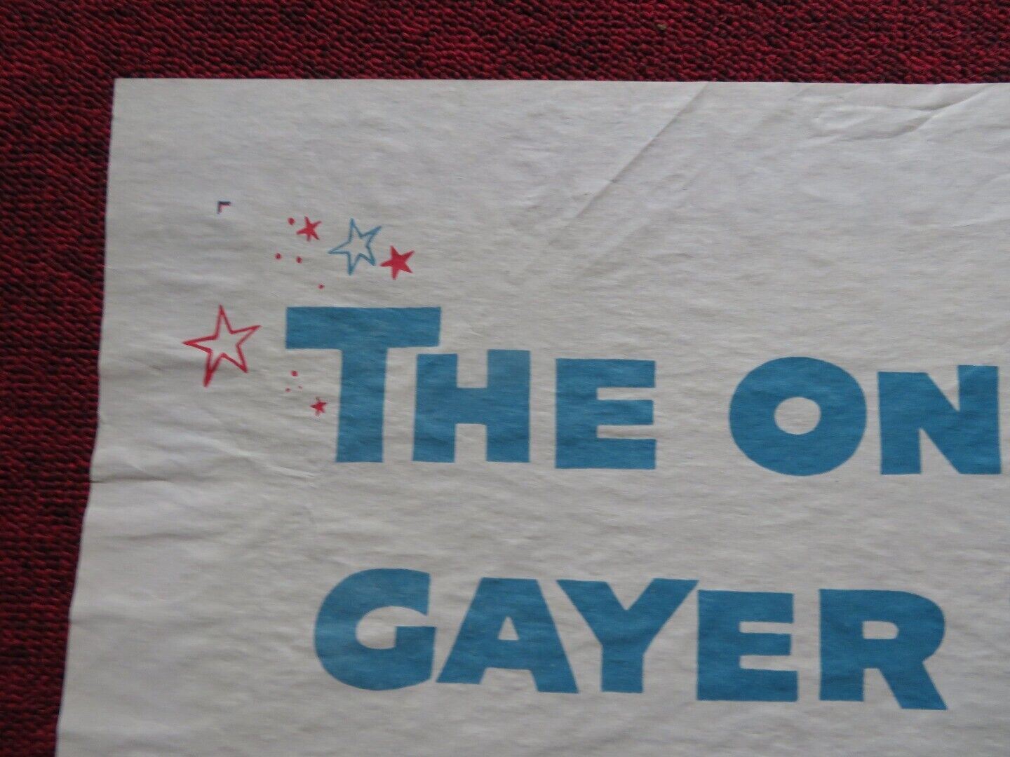 PARIS DOES STRANGE THINGS / ELENA AND HER MEN FOLDED US ONE SHEET POSTER 1957 - Rendezvous Cinema