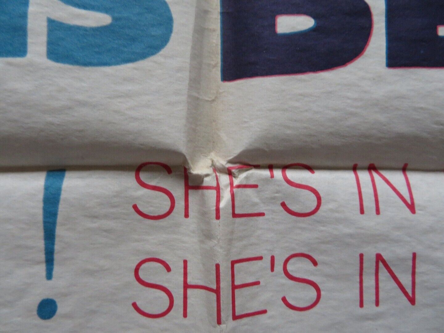 PARIS DOES STRANGE THINGS / ELENA AND HER MEN FOLDED US ONE SHEET POSTER 1957 - Rendezvous Cinema