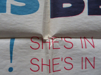 PARIS DOES STRANGE THINGS / ELENA AND HER MEN FOLDED US ONE SHEET POSTER 1957 - Rendezvous Cinema