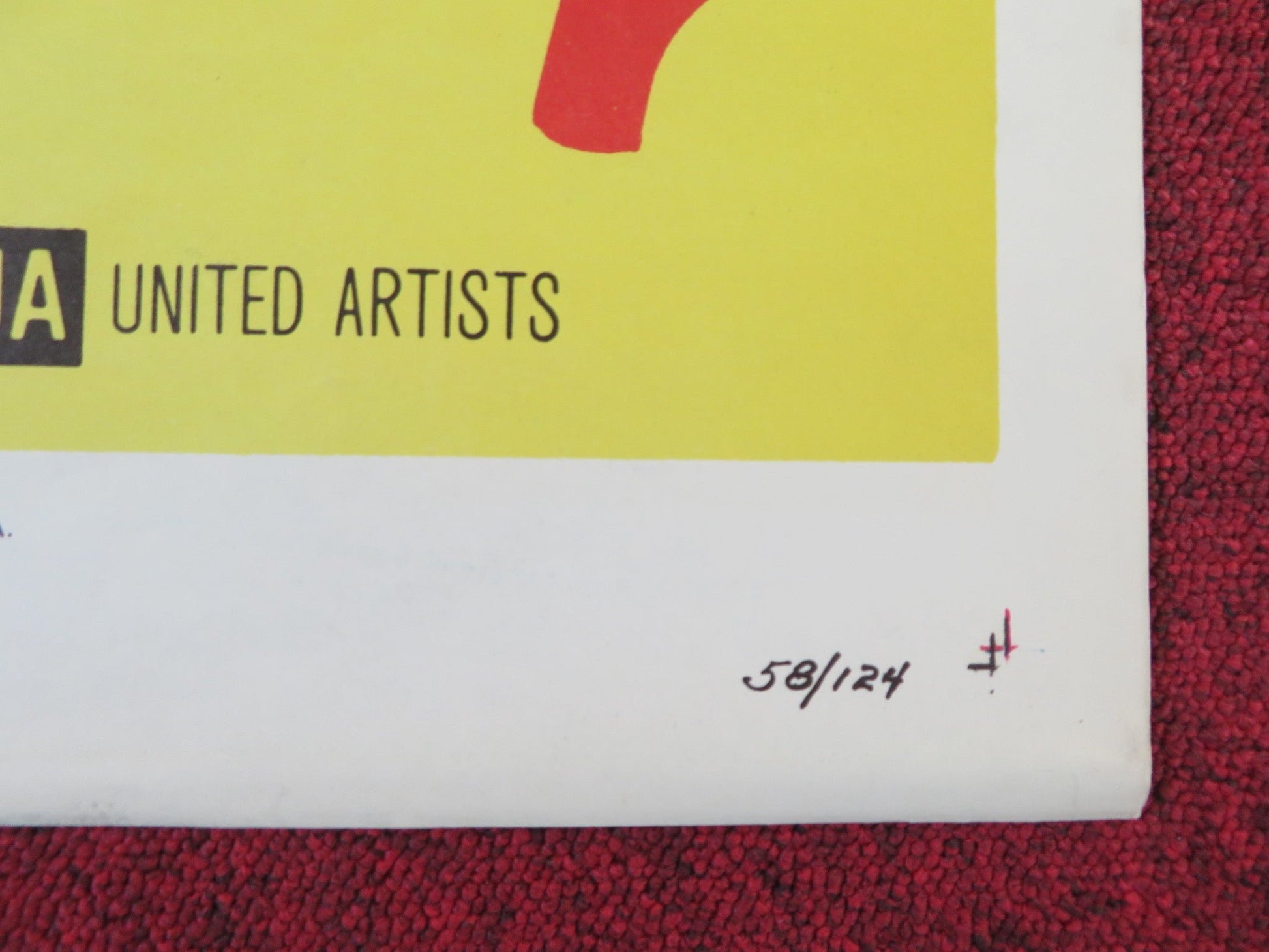 PARIS HOLIDAY FOLDED US ONE SHEET POSTER BOB HOPE FERNANDEL 1958 Rendezvous Cinema Movie posters