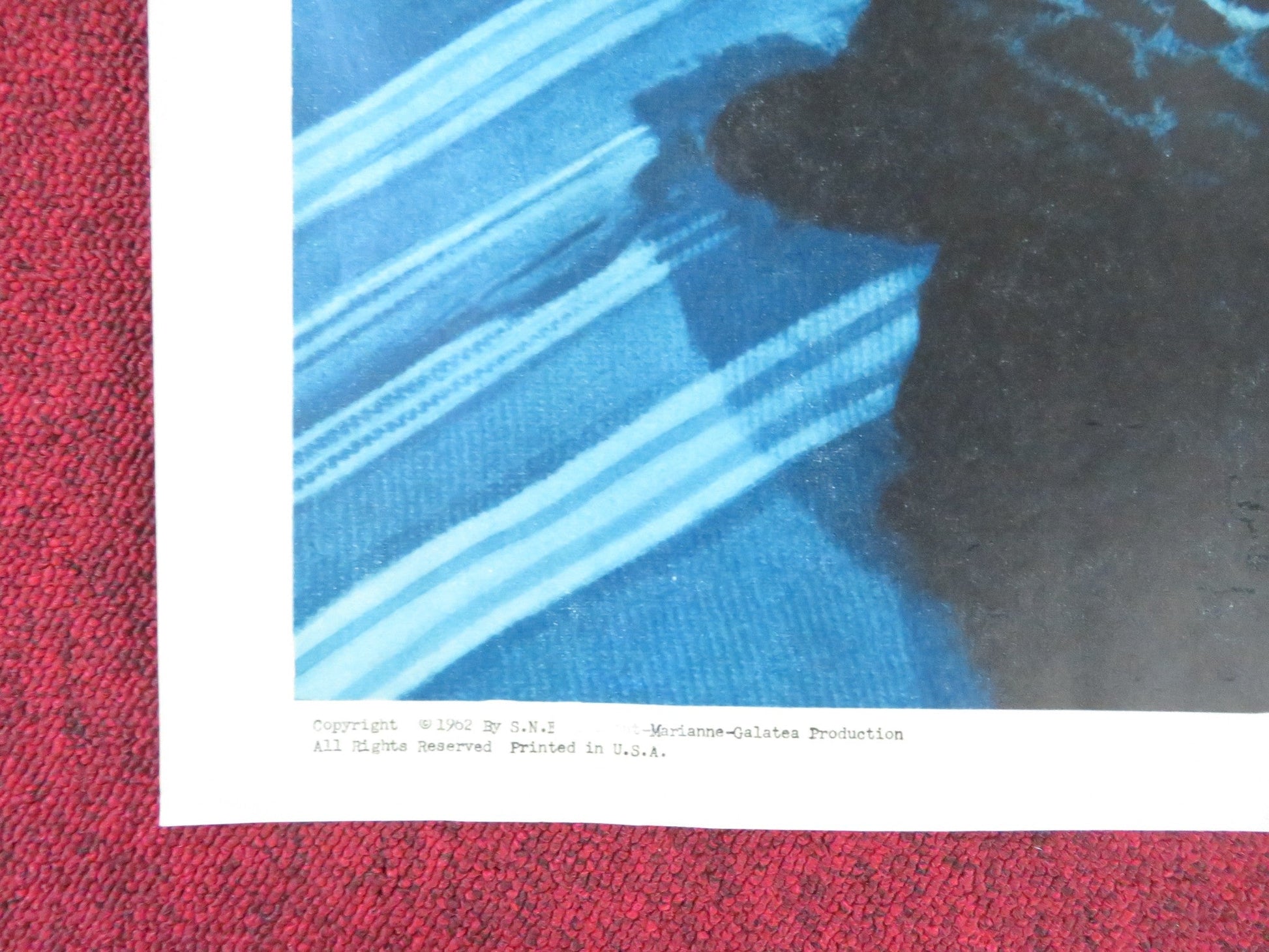 PARIS PICK - UP HALF SHEET (22"x 28") POSTER ROBERT HOSSEIN LEA MASSARI 1962 Rendezvous Cinema Movie posters