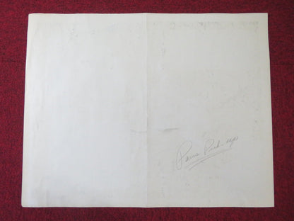 PARIS PICK - UP HALF SHEET (22"x 28") POSTER ROBERT HOSSEIN LEA MASSARI 1962 Rendezvous Cinema Movie posters