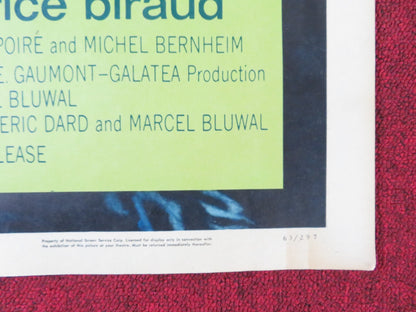 PARIS PICK - UP HALF SHEET (22"x 28") POSTER ROBERT HOSSEIN LEA MASSARI 1962 Rendezvous Cinema Movie posters