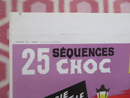 PARIS SECRET BELGIUM (17"x 24") POSTER EDOUARD LOGEREAU 1965 Movie posters